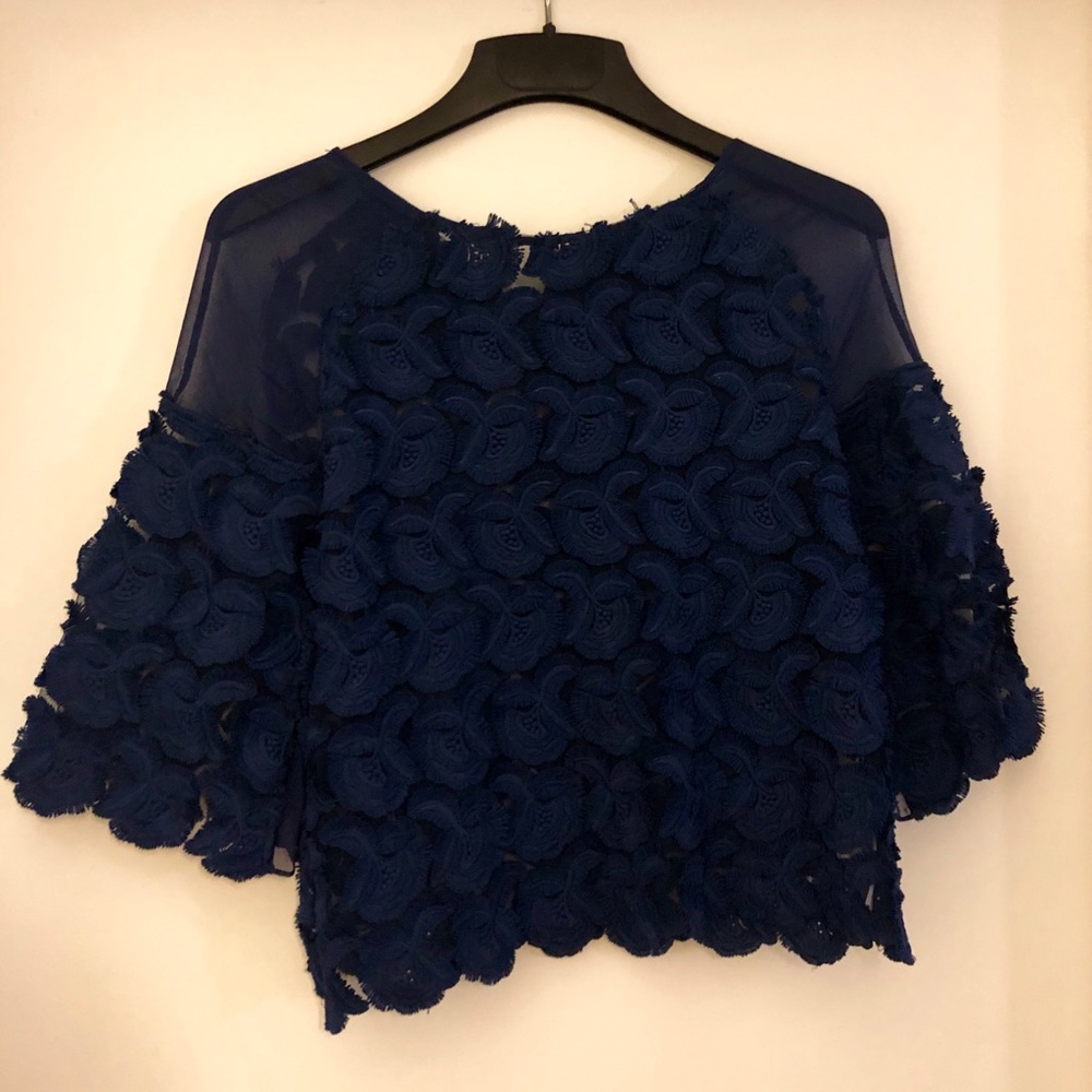 Navy Blue Maje top